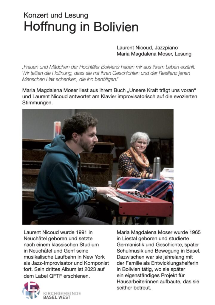 Laurent Nicoud und Maria Magdalena Moser
